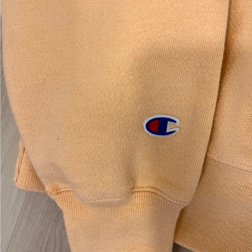 Champion Reverse Weave Hoodie Light Pink Size Small - Picture 3 of 5